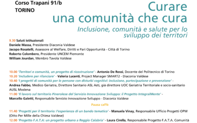 Convegno: “Curare una Comunità che cura – Inclusione, comunità e salute per lo sviluppo dei territori.”