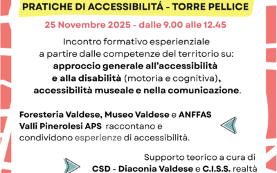 Pratiche di Accessibilità – TORRE PELLICE – 25/11